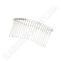  Гребінець для волосся металевий GRA-0091