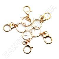  Кільце з карабіном та поворотом KOA-0280