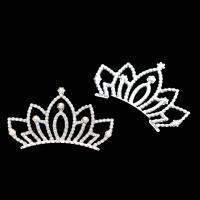 Корона метал зі стразами KMA-1774