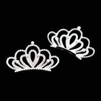 Корона метал зі стразами KMA-1776