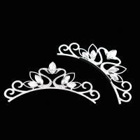 Корона метал зі стразами KMA-1780