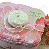 Стрічка органза з намистинами LEA-1028