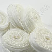 Стрічка органза з намистинами LEA-1031