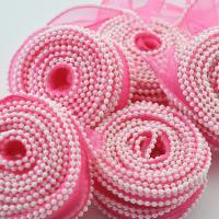 Стрічка органза з намистинами LEA-1081