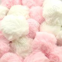 Хутрові помпони МІКС 2 кольори ONA-0059