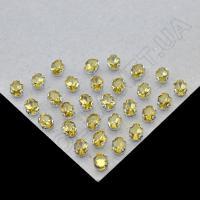 Стрази у цапах Овал 6х8мм KMA-1884